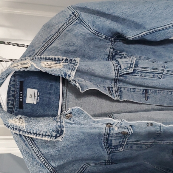 Kusbi Mens Denim  Jean Jacket - Picture 4 of 9